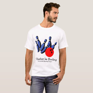 俺はボーリングだパーソナライズされた Tシャツ