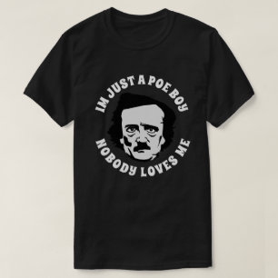 俺はポーの少年だ Tシャツ