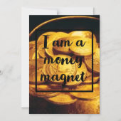 俺はマネーマグネットだ！ マグネット招待状 (正面)