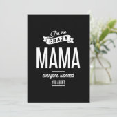 俺はママ熱狂するよ警告 サンキューカード (スタンド正面)