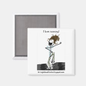 俺はランニングの!磁石 マグネット (正面/裏面)