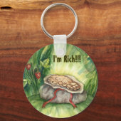 俺はリッチ！キーチェーン キーホルダー (正面)