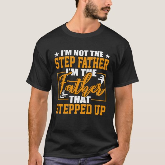 俺は一歩も踏み出した父ではない Tシャツ (正面)
