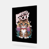 俺は不機嫌だ！ドッグ アクリルサイン (傾斜)