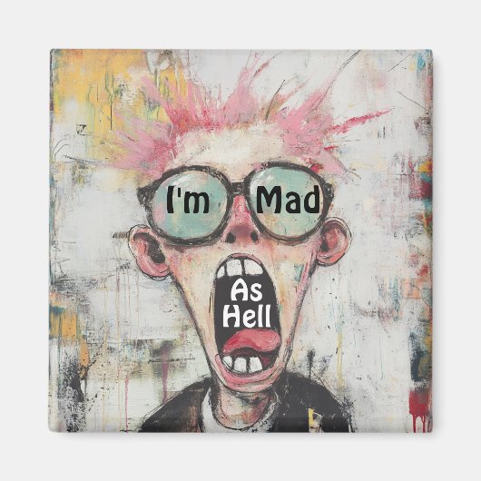 俺は不機嫌だ マグネット (正面)