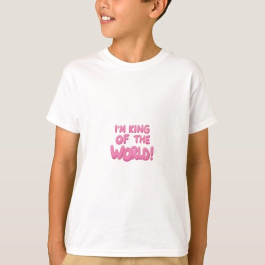 俺は世界の王だ! Tシャツ (正面)