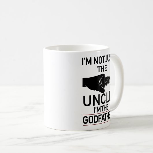 俺は俺がゴッドファーザーの伯父さんだけじゃない コーヒーマグカップ (正面右)