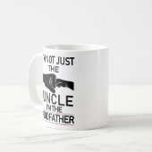 俺は俺がゴッドファーザーの伯父さんだけじゃない コーヒーマグカップ (正面左)