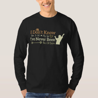 俺は俺の年齢を決して振る舞う術を知らない Tシャツ