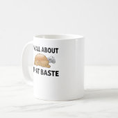 俺は全てあの野郎だ コーヒーマグカップ (正面左)