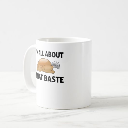 俺は全てあの野郎だ コーヒーマグカップ (正面左)