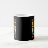 俺は全員熱狂するピックボール警告だ コーヒーマグカップ (中央)