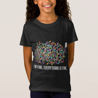 俺は全素晴らしてクリスマス素晴らしライトだ Tシャツ
