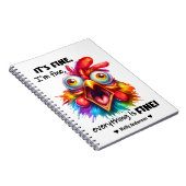 俺は全素晴らしてチキン素晴らしだおもしろい ノートブック (右側)