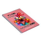 俺は全素晴らしてチキン素晴らしだおもしろい ノートブック (右側)