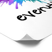 俺は全素晴らしてチキン素晴らしだおもしろい ポスター (角)