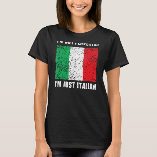 俺は変態してないイタリアン Tシャツ (正面)