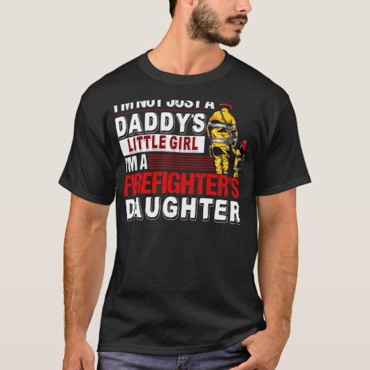 俺は娘だ消防士の子じゃない Tシャツ (正面)