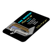 俺は引っ越しカスタムた写真カード移動 マグネット (左側)