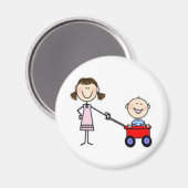 俺は弟のステッキのフィギュアだ マグネット (正面/裏面)