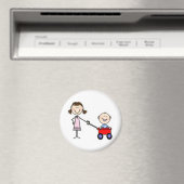 俺は弟のステッキのフィギュアだ マグネット (インサイチュ (食洗機))