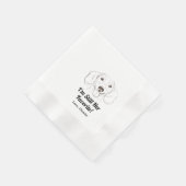 俺は彼女だお気に入りの!ダッシ結婚ャンドのナプキン 縁ありカクテルナプキン (角)