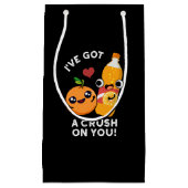 俺は得ソーダプンダークおもしろいブルーグを好きだ スモールペーパーバッグ (正面)