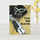 俺は戻ってくる カード (黄色い花)