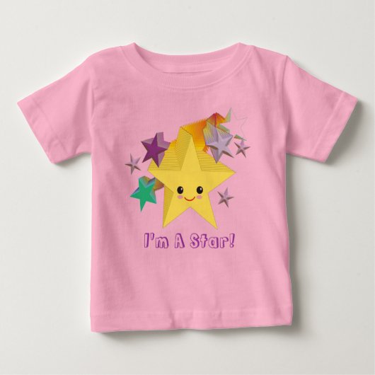 俺は星だ！ ベビーTシャツ (正面)