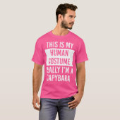 俺は本当にカピバラだ Tシャツ (正面フル)