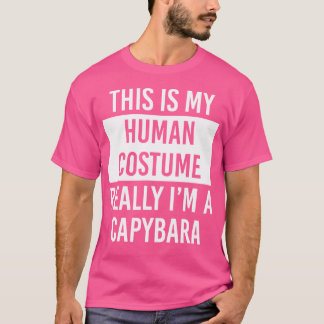 俺は本当にカピバラだ Tシャツ