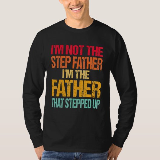 俺は段親父ではなく段親父だ Tシャツ (正面)