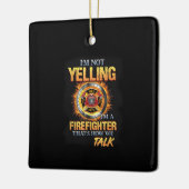 俺は消防士だなんて叫んでない セラミックオーナメント (左)