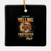 俺は消防士だなんて叫んでない セラミックオーナメント (正面)