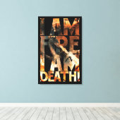 俺は火だ死だ！ キャンバスプリント (インサイチュ (ウッドフロア))