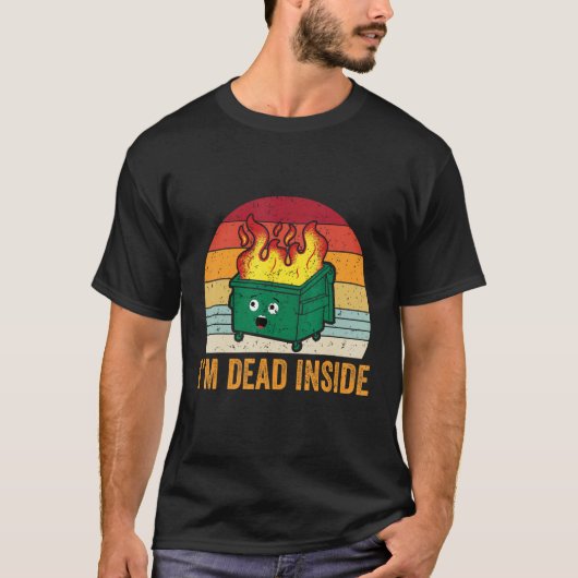 俺は火吹きで死んだ Tシャツ (正面)