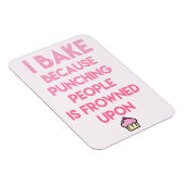 俺は焼く！おもしろいベーキング引用文 マグネット (右側)