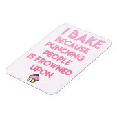 俺は焼く！おもしろいベーキング引用文 マグネット (左側)