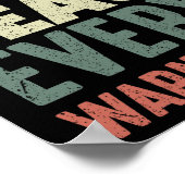 俺は熱狂する先生だ警告よ ポスター (角)