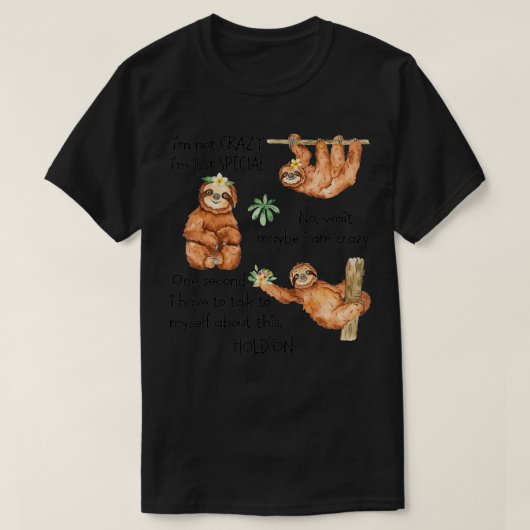 俺は熱狂する特別な待ち時間がない多分Crだ Tシャツ (デザイン正面)