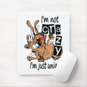 俺は熱狂する違うユニークよ風変わり犬 マウスパッド (マウス)