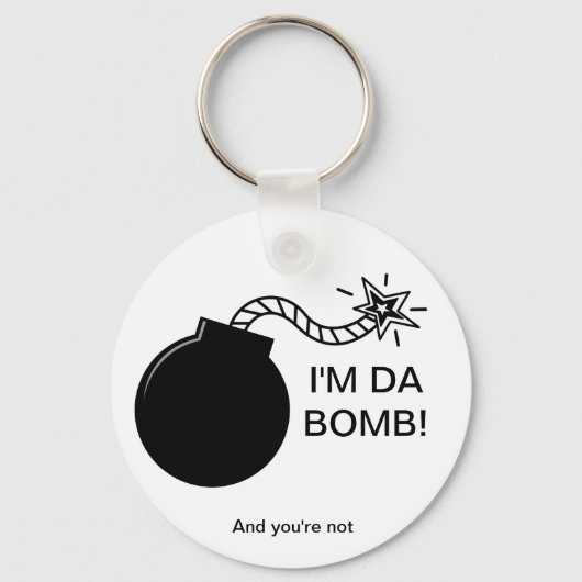 俺は爆弾だ! キーホルダー (正面)