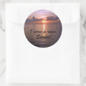 俺は生き返った救い主に仕える！ ラウンドシール (バッグ)