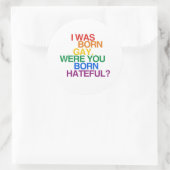 俺は生まれゲイだったな ラウンドシール (バッグ)