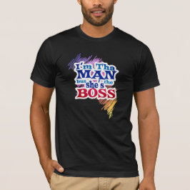 俺は男の帝王だが、彼女はボス Tシャツ