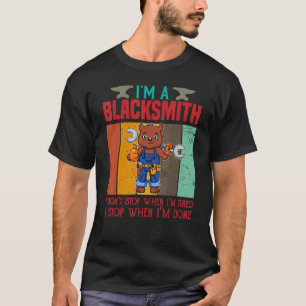 俺は疲れた時にストップは鍛冶屋だ Tシャツ