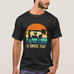 俺は知ってる限り肉吸うおもしろい Tシャツ