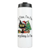 俺は素晴らしクリスマス素晴らしフだ素晴らしよ タンブラー (正面)