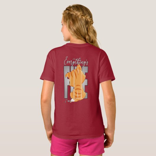 俺は素晴らし全て素晴らしだ素晴らし |お子様 Tシャツ (裏面フル)