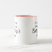 俺は素晴らし全て素晴らしだ素晴らし ツートーンマグカップ (中央)